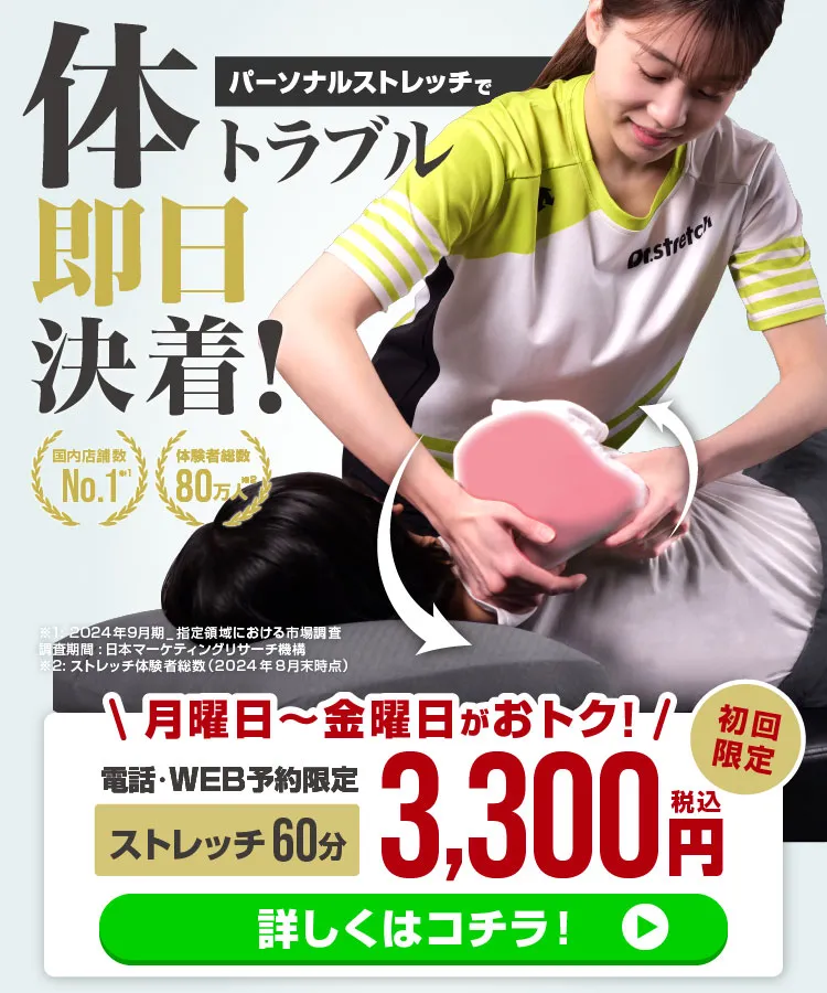 体トラブル即日決着！